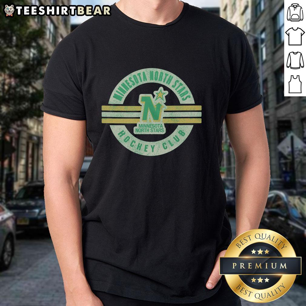 Alt Text: Vintage Minnesota Dallas Stars Surround T-Shirt featuring classic team logo and retro design for sports fans.