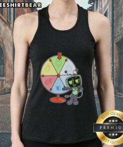 Top Vees Gameshow Tank Top featuring vibrant colors and playful graphics, perfect for casual wear and game night fun.