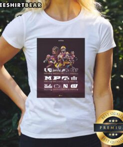 Alt Text: 2026 NCAA Minnesota Golden Gophers football regular season schedule on a ladies tee shirt design.