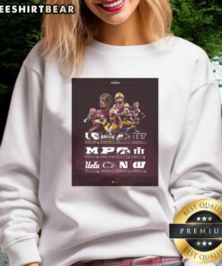 Awesome Minnesota Golden Gophers Football NCAA 2026 Regular Season Schedule Sweatshirt featuring team logo and vibrant colors.