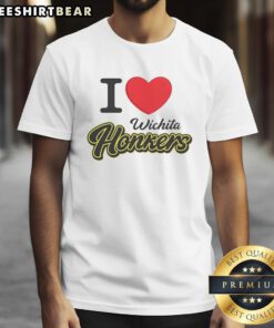Alt Text: Funny I Love Wichita Honkers T-Shirt featuring a playful design and vibrant colors celebrating Wichita's baseball team.