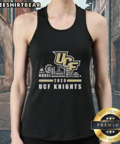 Good 2026 UCF Knights tank top featuring city skyline design and all names, perfect for fans and collectors.