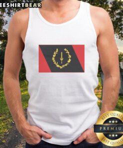 Good Black American Heritage Flag tank top showcasing vibrant colors and cultural pride for stylish summer wear.