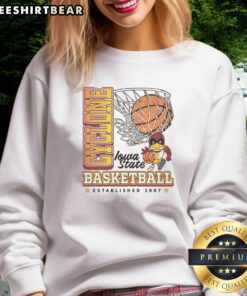 Good Cyclone Basketball Max Collegiate Sweatshirt in vibrant colors, perfect for fans and athletes alike.