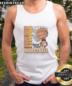 Good Cyclone Basketball Max Collegiate Tank Top in vibrant colors, perfect for sports enthusiasts and team spirit.