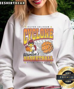 Good Cyclone WBB Max Collegiate Sweatshirt in vibrant colors, perfect for fans showcasing team pride and style.
