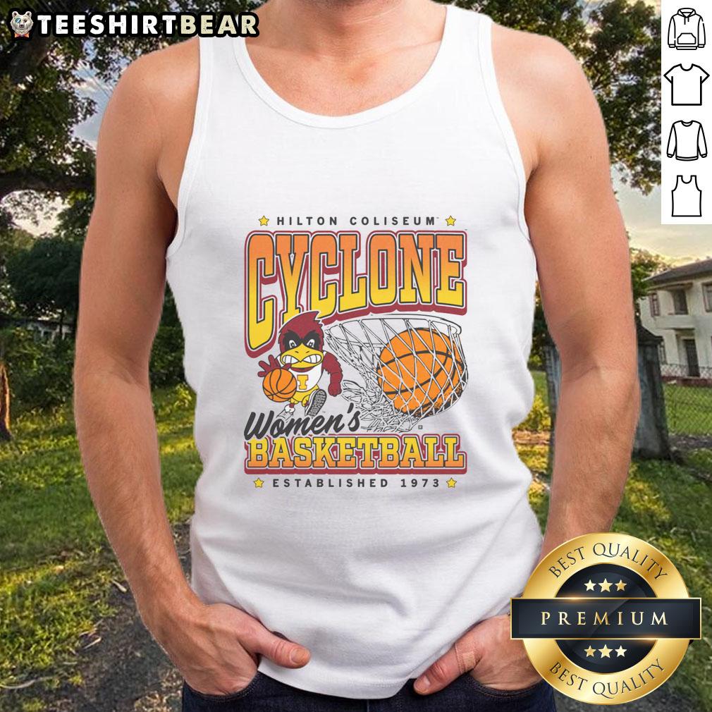 Good Cyclone WBB Max Collegiate Tank Top in vibrant colors, ideal for sports and casual wear, showcasing team spirit.