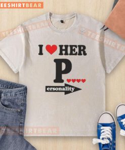 Dan Howell wearing a 'I Love His Personality' washed t-shirt, showcasing his unique style and charm.