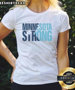 Good Minnesota Strong Ladies Tee featuring a stylish design, perfect for showcasing Minnesota pride and strength.