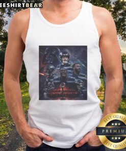 Alt Text: Hot Seattle Seahawks x Darkside Defense Super Bowl LX 2026 champions graphic tank top showcasing team pride.