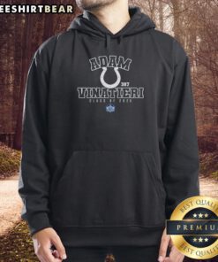 Adam Vinatieri Indianapolis Colts Class of 2026 Pro Football Hall of Fame hoodie showcasing team pride and legacy.