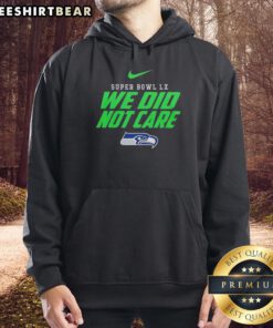 Nice Seattle Seahawks NFL Super Bowl LX hoodie featuring bold design and vibrant team colors, perfect for fans.