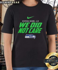 Nice Seattle Seahawks NFL Super Bowl LX ladies tee featuring bold graphics and a stylish design for fans.