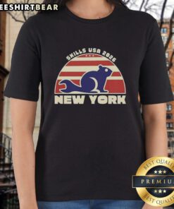 Nice Skills USA 2026 New York Ladies Tee featuring a stylish design, perfect for supporters and events.