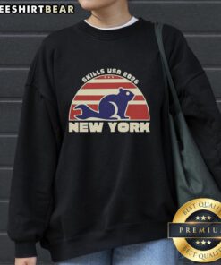 Nice Skills USA 2026 New York sweatshirt featuring vibrant design and comfortable fit, perfect for fans and supporters.