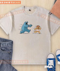 Official Cookie Motivation Washed T-Shirt in soft fabric, featuring a fun cookie graphic, perfect for casual wear.