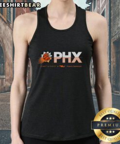 Official Phoenix Suns basketball tank top featuring design 33-4457-N112-0712-W, perfect for fans and sportswear enthusiasts.