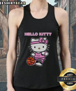 Official Portland Trail Blazers X Hello Kitty 2026 Night Celebration Tank Top featuring vibrant graphics and team colors.