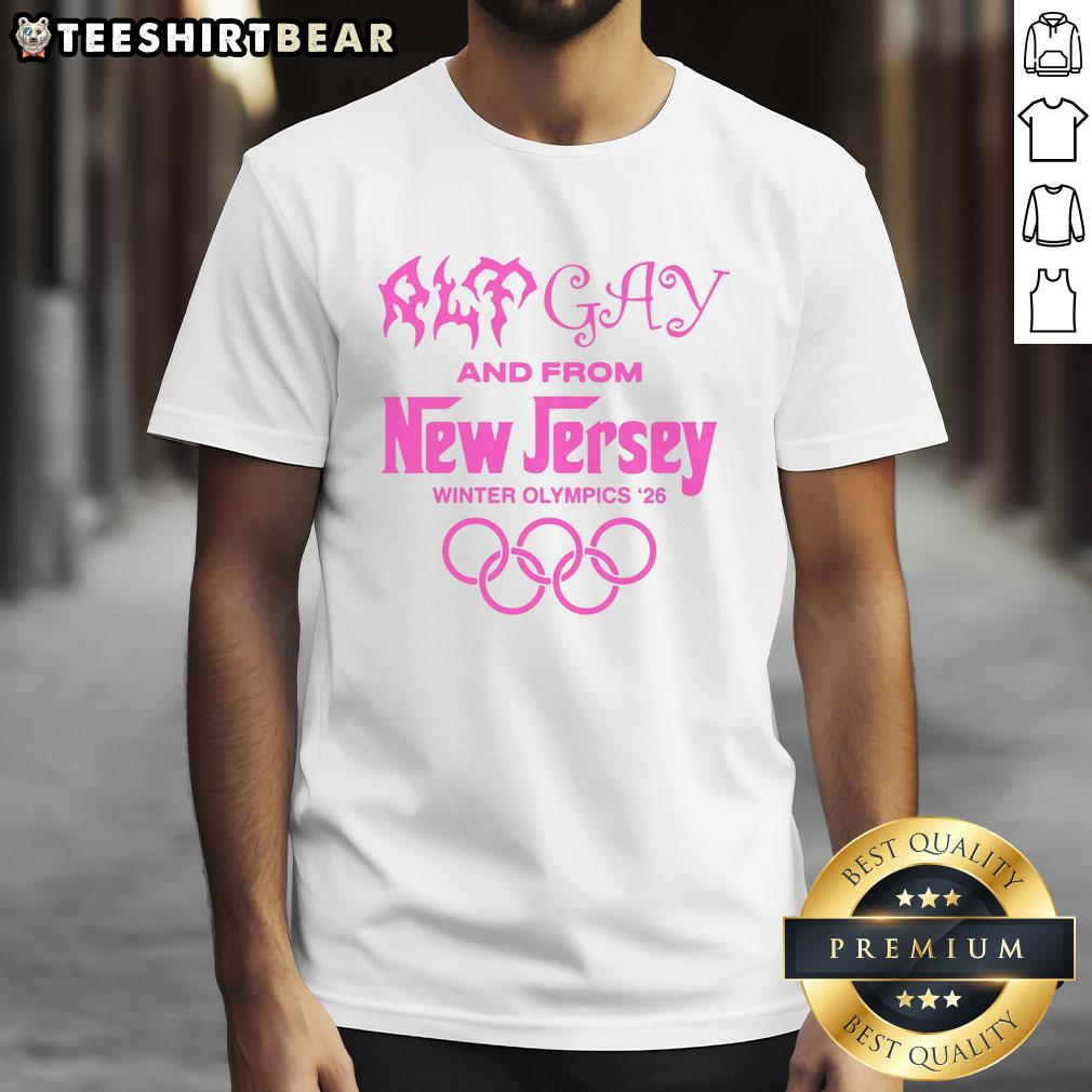 Premium Alt Gay T-Shirt from New Jersey, Winter '26 design featuring vibrant colors and stylish graphics.