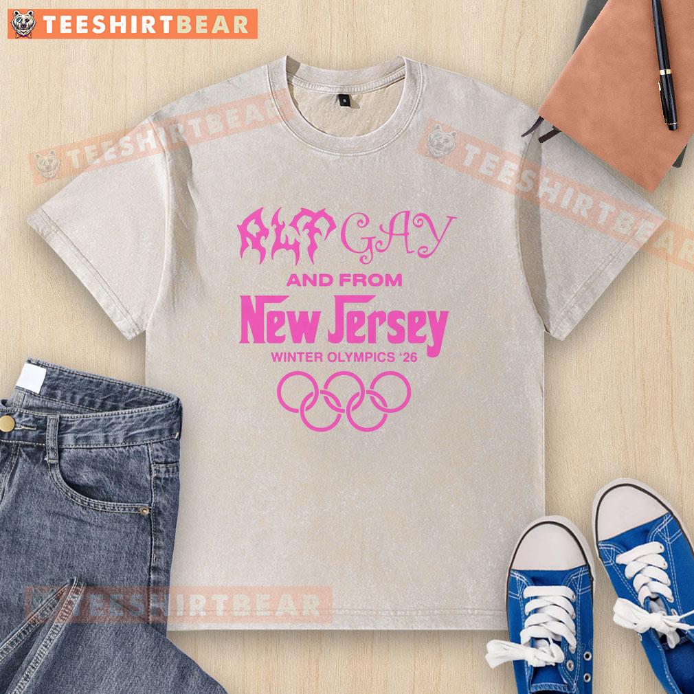 Premium Alt Gay T-Shirt from New Jersey, Winter 26 design, showcasing vibrant colors and stylish fit for LGBTQ+ pride.