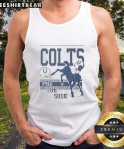 Premium Indianapolis Colts Spirit Script Tank Top for fans, featuring a stylish design perfect for game day.