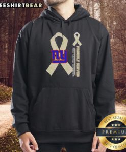 Premium New York Giants hoodie featuring 'Honor, Courage, Commitment' design for fans of the NFL team.