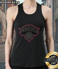 Premium New York Knicks highlight reel tank top featuring team colors and logo, perfect for fans and summer wear.