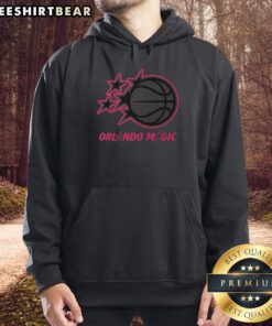Premium Orlando Magic Highlight Reel Hoodie featuring vibrant team colors and logo, perfect for fans and collectors.