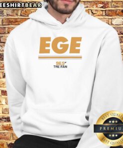 Alt Text: Kansas City Chiefs football hoodie by Pretty Ege 965, featuring vibrant team colors and logo, perfect for fans.