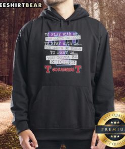 Pretty Go Texas Rangers hoodie featuring a stylish design, perfect for fans wanting to showcase team spirit.