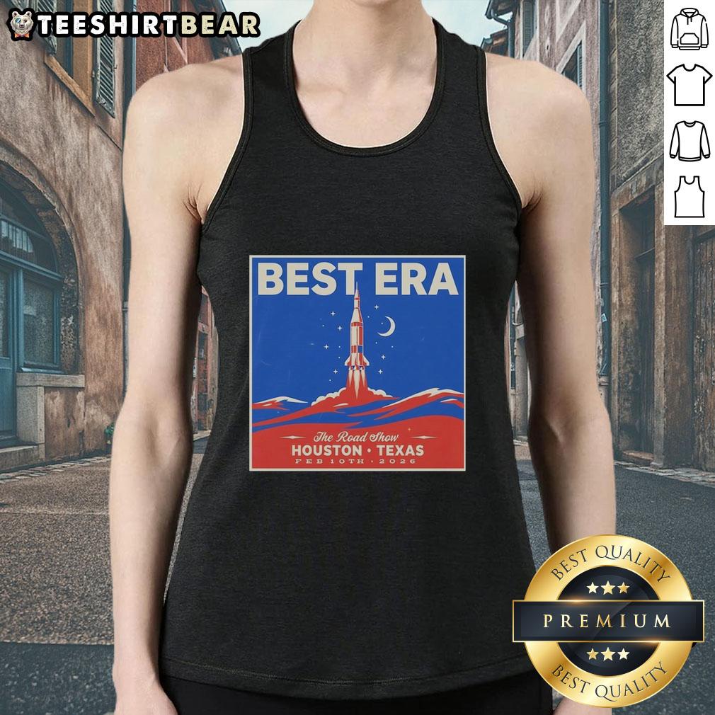 Top Best Era The Road Show Houston Texas tank top featuring vibrant design and bold graphics for a stylish look.