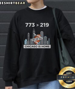 Top Chicago Is Home Not For Sale 773 sweatshirt featuring Indiana football design, perfect for fans and cozy style.