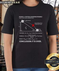 Top Conclusion It Is Over Ladies Tee featuring stylish design and comfortable fit for casual wear.