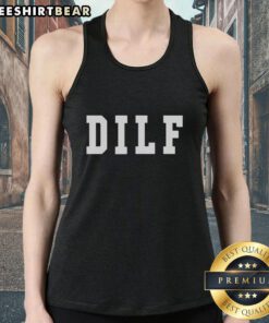 Top DILF: The Damn I Love Freddie drop featuring Kike Hernandez tank top, showcasing trendy men's fashion.