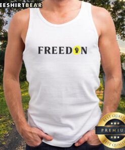 Top free speech lemon tank top featuring a vibrant design perfect for casual wear and expressing individuality.