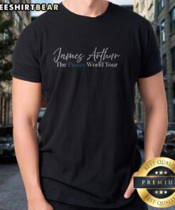 Top James Arthur 2026 Pisces World Tour T-Shirt