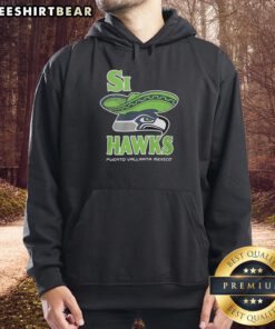Stylish Top Si Hawks hoodie featuring Puerto Vallarta, Mexico design, perfect for casual wear and beach outings.