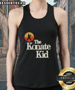Stylish Top The Konate Kid tank top featuring a vibrant design, perfect for casual summer outfits and sports enthusiasts.