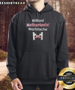 Top Wilford Motherlovin Warfstache Hoodie in stylish design, perfect for cozy and trendy casual wear.