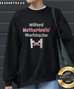 Top Wilford Motherlovin Warfstache Sweatshirt featuring a stylish design, perfect for cozy casual wear.