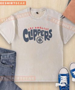 Awesome Los Angeles Clippers Bubble Washed T-Shirt featuring a stylish design, perfect for fans and casual wear.