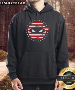 Awesome Pitching Ninja USA Team Hoodie featuring a striking design for baseball enthusiasts and fans.