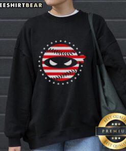 Awesome Pitching Ninja USA Team Sweatshirt featuring a dynamic design, perfect for baseball fans and athletes.