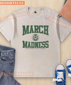 Good Colorado State Rams March Madness 2026 NCAA Women's Basketball Championship washed t-shirt in green.