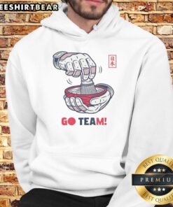 Good Go Team Japan Tea Celebration Hoodie featuring vibrant colors and a unique design celebrating Japanese tea culture.
