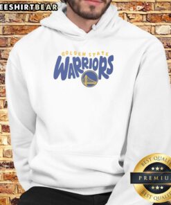 Good Golden State Warriors Bubble Hoodie featuring team colors and logo, perfect for fans and casual wear.