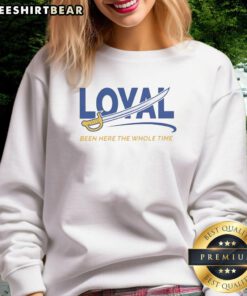 Good Loyal Buffalo Sabres sweatshirt featuring team colors and logo, perfect for showing support at games or casual wear.