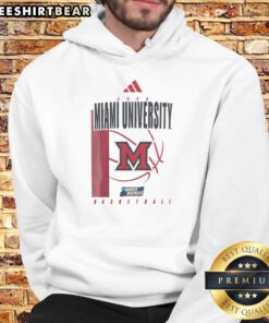 Good Miami Redhawks March Madness hoodie featuring vibrant team colors and logo, perfect for fans during the tournament.