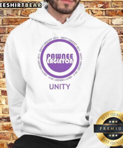 Alt Text: Good Pawnee Eagleton Donna Meagle hoodie featuring a vibrant design inspired by the character from Parks and Recreation.
