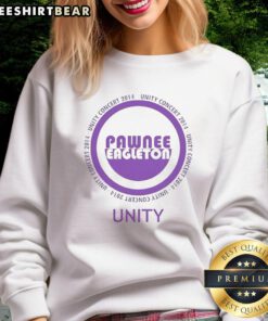 Good Pawnee Eagleton Donna Meagle sweatshirt featuring a stylish design, perfect for fans of Parks and Recreation.
